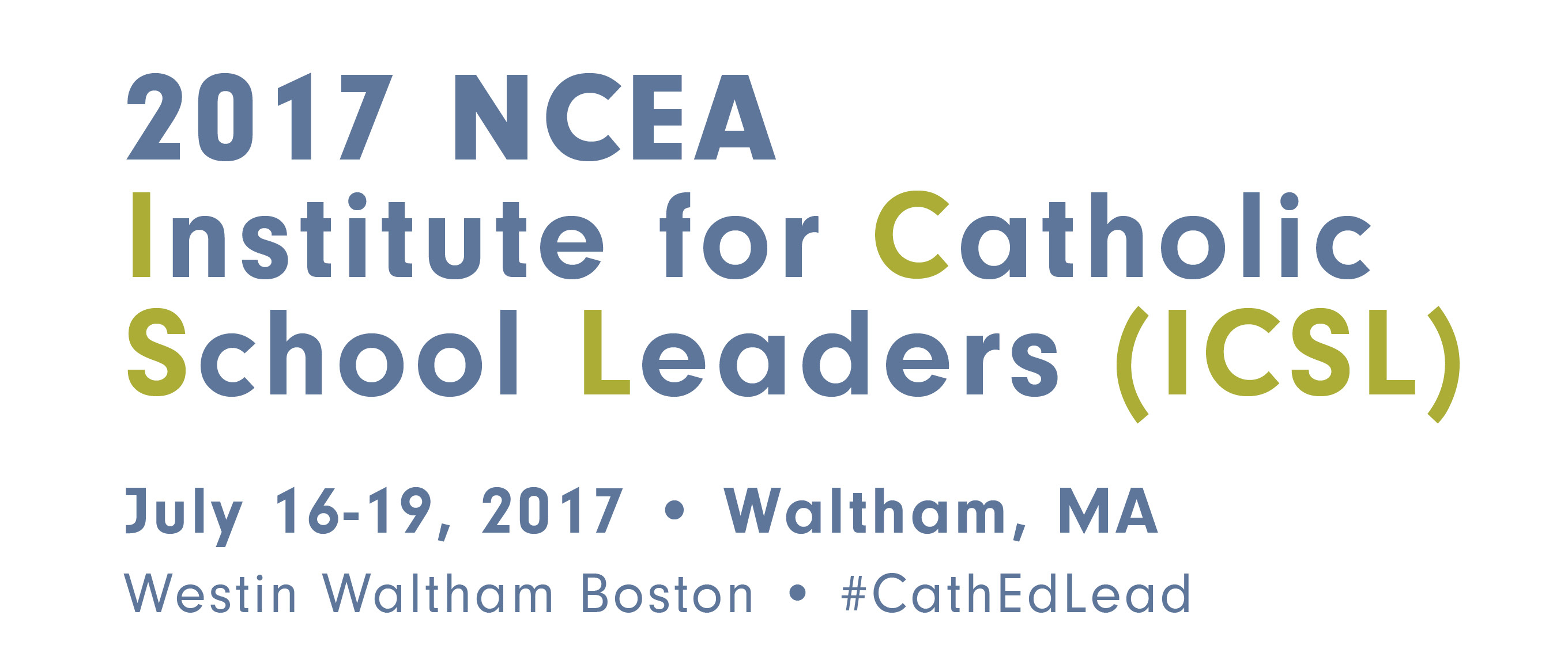 2017 NCEA Institute for Catholic School Leaders